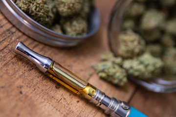 Regulates the effects of THC Regulates the effects of THC