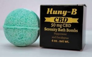 Peppermint And Eucalyptus CBD Serenity Bath Bomb