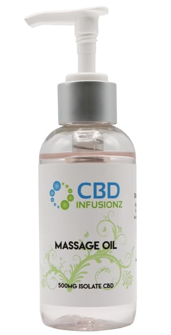 CBD Infusionz Hemp CBD Massage Oil